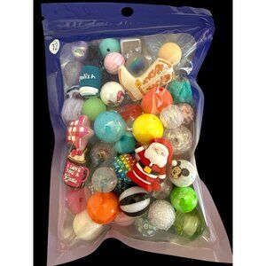 Lot Of 55+ Beads, Focals, & Spacers For Beadable Pens